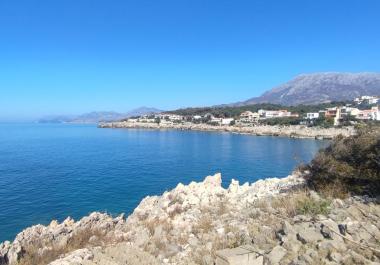 Αποκλειστικό οικόπεδο πρώτης γραμμής με θέα στη θάλασσα 4170 m2 στο Dobra Voda