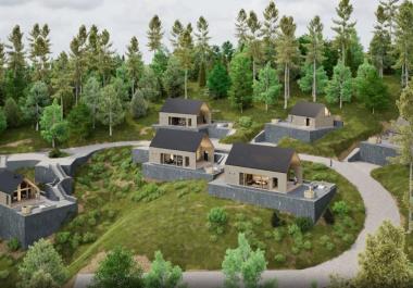 Ekskluzivna 80 m2 retreat house Kola Ukrajin, vrhunski investicijski dragulj