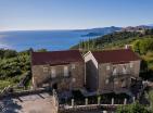 Superbe maison panoramique de 249 m2 avec vue sur la mer à Blizikuće en tant que mini-hôtel