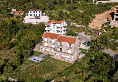 Ohromujúci panoramatický výhľad na more 249 m2 dom v Blizikuće ako mini hotel